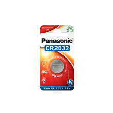 Panasonic – Cell Power CR2032 – BATTERY, CR2032, Li 220 mAh, CR2032L/1BP