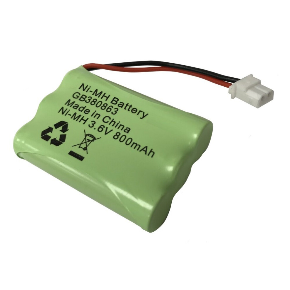 Motorola Mbp481 Mbp482 Mbp483 Baby Monitor Battery Pack 3.6V 800Mah Nimh Rechargeable Type Gb380863 5004542632014