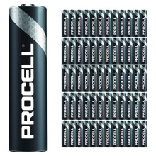 60 Pack - Duracell Procell AAA Batteries | 1.5V Industrial Power Alkaline Battery | Home or Office Use | Car Air Freshener Promo Pack | Reliable Long