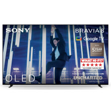 Sony BRAVIA 8 OLED, K77XR80, 77 Inch 4K HDR Google Smart TV, Gaming Features for PlayStation 5 and IMAX Enhanced, Dolby Vision Atmos, Chromecast, App