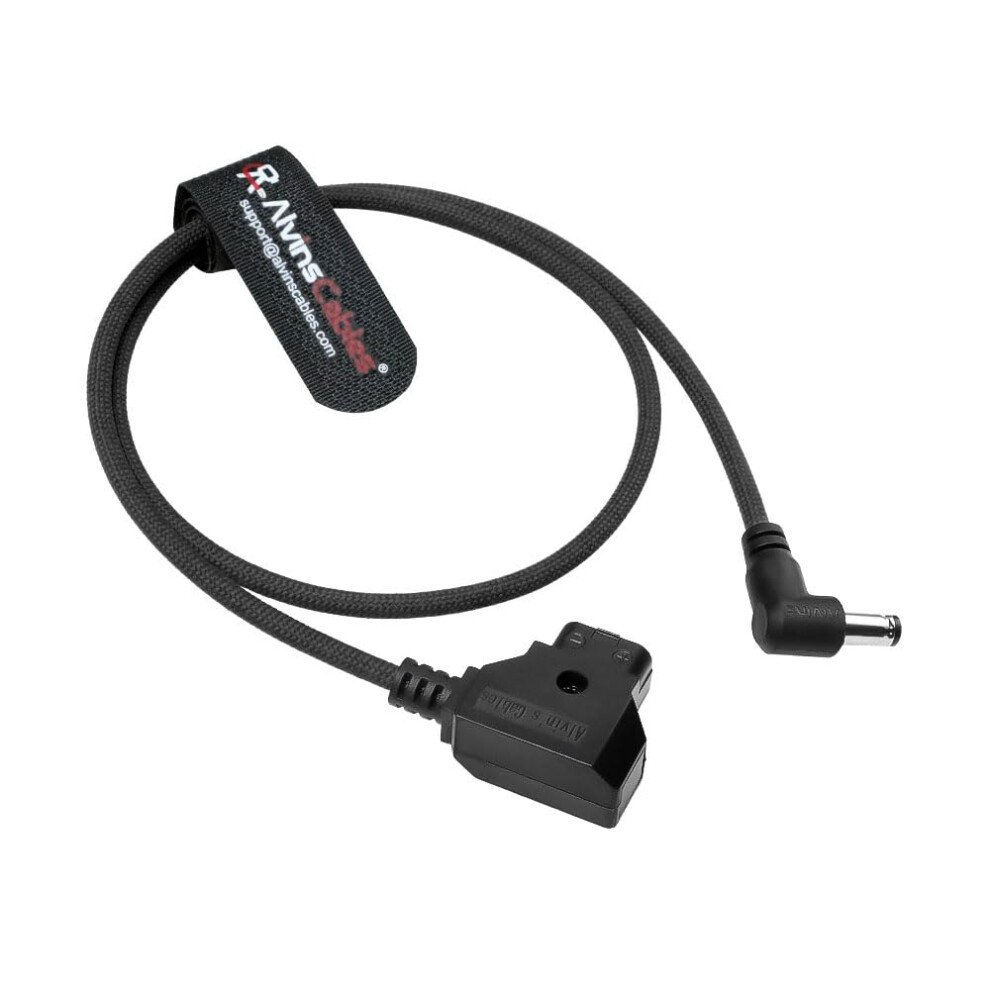 Alvin's Cables Dtap To Dc Ultra-Flexible Cable For Atomos Ninja V, 2Ft D-Tap To 2.1 Dc Right Angle Power Cable For Blackmagic Design Video Assist,Sma 5008204874064