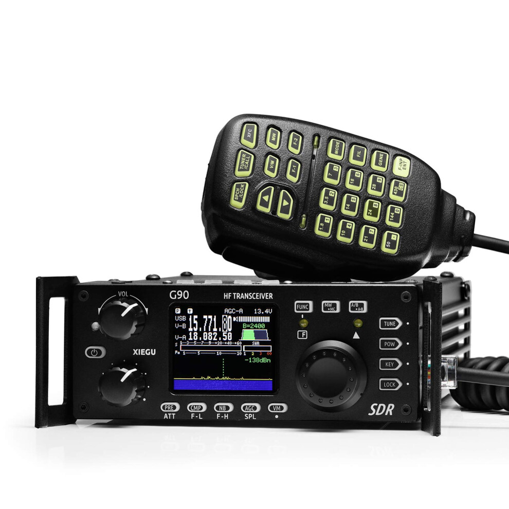 Xiegu G90 Hf Transceiver Hf Radio 20W Ssb/Cw/Am/Fm Sdr Structure With Built-In Auto Antenna Tuner 5005133949177