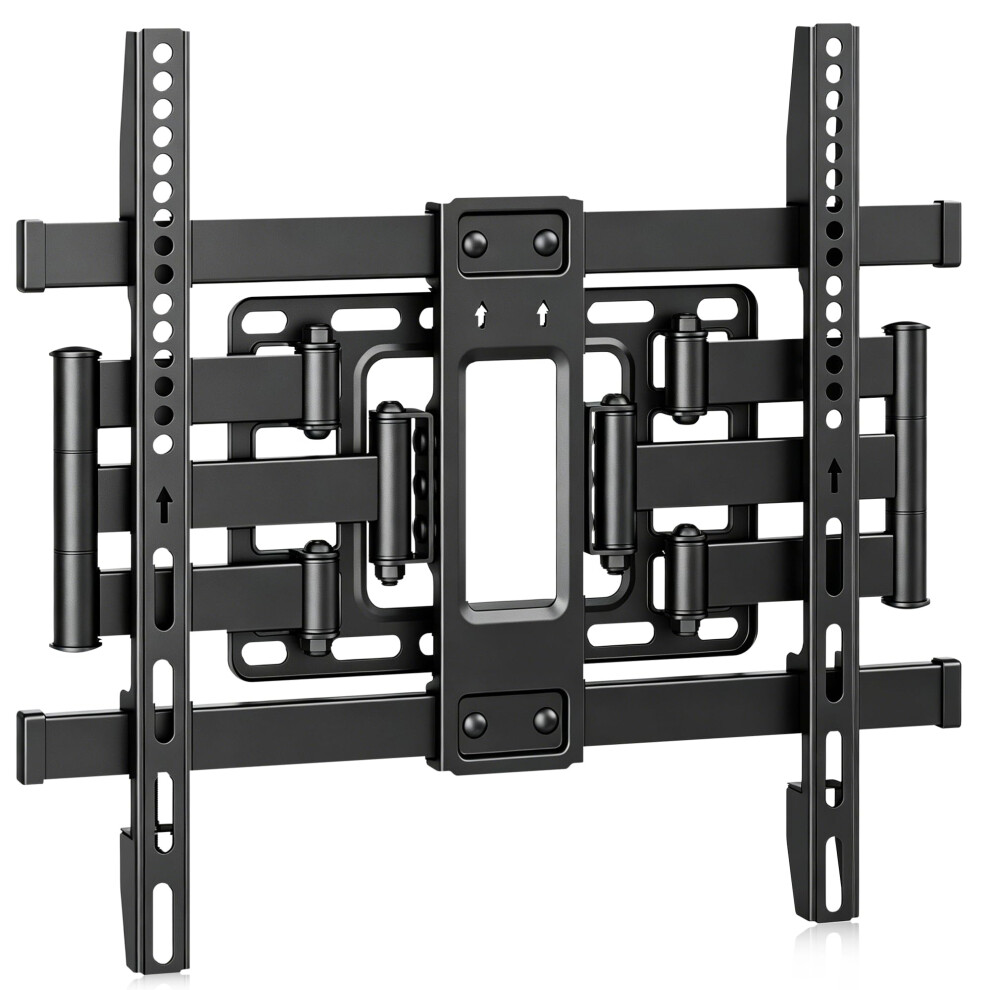 Xinlei 32-65 Inch Ultra Slim Full Motion Tv Wall Mount, Swivel Tilt Tv Bracket With Articulating 6 Arms, Max Vesa 400X400mm, Max Capacity 40Kg Fits W 5009599989364