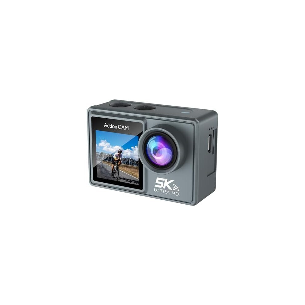 Keswo Action Camera 5K + 64Gb Memory Card + 1 Battery (Included) 5004925609800