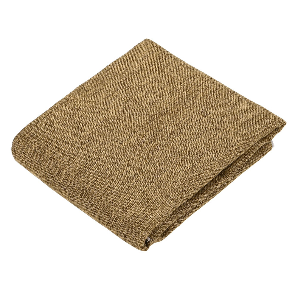 Sourcing Map Speaker Grill Cloth 20"X58" Stereo Box Fabric Protective Dustproof Mesh Breathable Replacement Cover For Home Stage Speakers,Media Brown 5008144463205