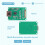 4K2K1080P Multi-Resolution EDP to -Compatible Output Board DP to -Compatible Transmitter for Various Display B 3