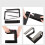 Supporto nel Alluminio per Supporto Portatile per Laptop Supporto da Tavolo Nero 3