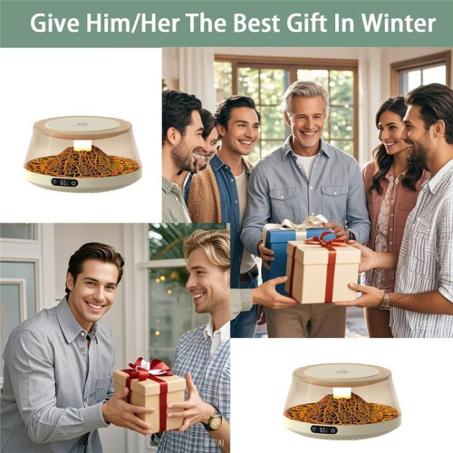 Warm Cup Mat,MugWarmer,CoffeeCup Warmer,White and Black Cup Warmer with Colorful Changes,Featuring MultipleFunctions(CN) 2