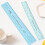 2pcs Ceramic Shrinkage Scale Set Plastic Soft Ruler DIY Ceramic Shaping Multifunctional Drawing Measurer Pottery Tools B 9