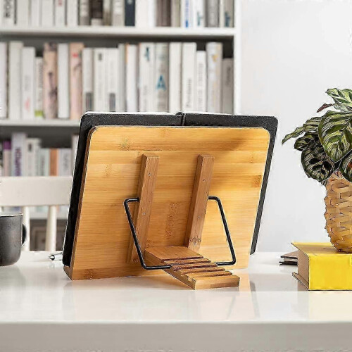 Book stand, cookbook holder, 5 height adjustable, 33.5 x 23.4 cm 1