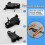2PCS Miter Saw Mounting Brackets with Clips Compatible with Dewalt DW7231 3