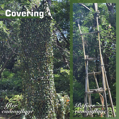 Camouflage Net, Bulk Roll Sunshade Mesh  for Field Theme Party Decorations 1.5X6M 1