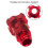 2Pcs M16x1.5mm External Thread Adapter Connector Sprayer Machine Connector Mixing Cup Connector Port Joints 3