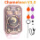 Chameleon V3.0 RFID  Chip Reader  Card Emulator+2XUID/CUID Keychain ID IC Tag Copyer NFC Reader Writer 2