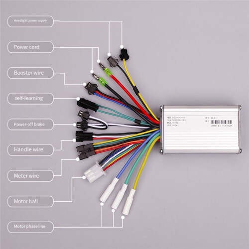 36V 350W Elektrische Fietscontroller Waterdicht LCD-Scherm Borstelloze Elektrische Fiets Ebike-Controller Ebike-Accessoires 2