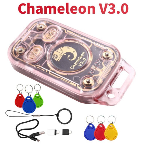 Chameleon V3.0 RFID  Chip Reader  Card Emulator+3XUID/CUID Keychain ID IC Tag Copyer NFC Reader Writer 1