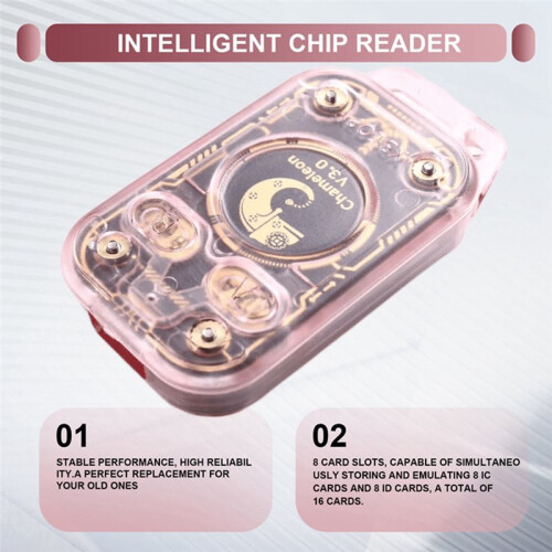 Chameleon V3.0 RFID  Chip Reader  Card Emulator+3XUID/CUID Keychain ID IC Tag Copyer NFC Reader Writer 2