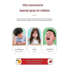 (Strawberry flavor) 1-3pcs 40ml Oral Care Spray for Children Tooth Decay Protection Kids Teeth Cleaning