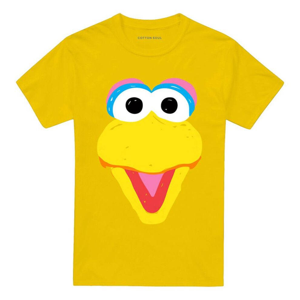 Sesame Street (3Xl, Yellow) Unisex Adult Big Bird Sketch T-Shirt
