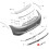 982815099 OK1 Rear Bumper Diffuser Exhaust Trim for  718 2016- 6