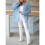 Women'S Solid Collared Long Sleeve Loose Fit Button Down Shirt Light  S 7