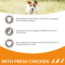 IAMS Adult Small Medium Complete Dry Dog Food Chicken 800g - With DentalCare System