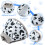 Soft Adjustable Pet Recovery Collar & Cone - Stops Licking, Post-Surgery Use - Grey, Small/L 4