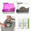 Catit Catit Large Hooded Grey Litter Box with Airsift Filter System 3