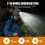 USB Rechargeable Light for LED Knit Beanie Hat, 4 Pieces, Strong Medium and Weak Light Mode LED Hat Light USB LED Lights 6