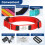 Personalized Nylon Dog Collar with Engraved Name Plate, XL, Black 5