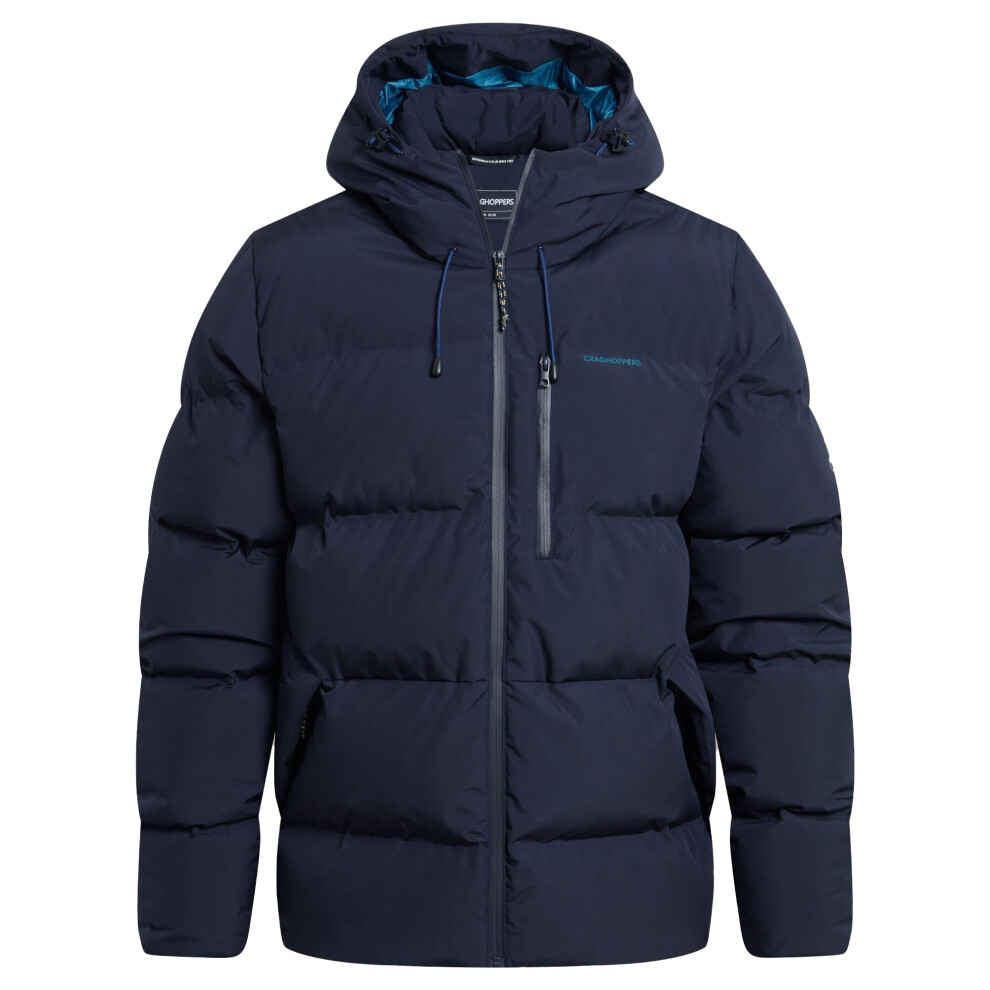 Craghoppers (S, Dark Navy) Mens Mardale Waterproof Hooded Jacket Blue,Multicoloured