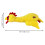 KONG KONG Scruffs Chicken Medium/Large Dog Toy 6