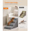 FEANDREA Feandrea 4-Step Dog Stairs, Waffle-Patterned Corduroy, Waterproof Dog Steps 4