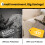 Conlun Cat Scratch Sofa Protector 10-Pack 43cm, Clear Furniture Guards 6