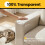 Conlun Cat Scratch Sofa Protector 10-Pack 43cm, Clear Furniture Guards 5