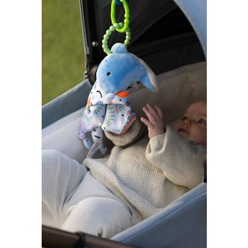 Nuby Nuby Ocean Friends Teething Gift Set – 3-Piece Keepsake Set | Comforter, IcyBite 2