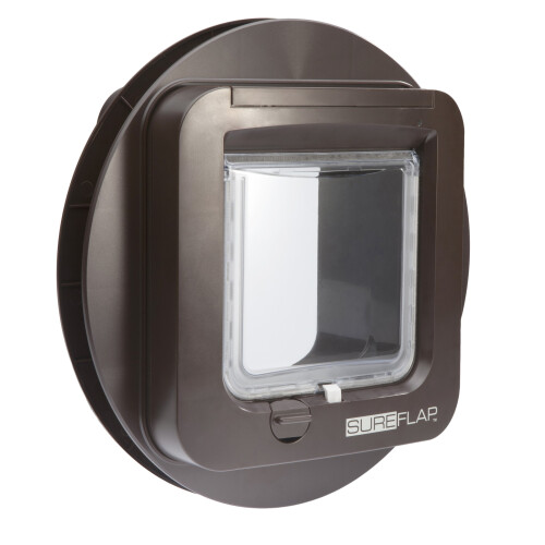 SureFlap Cat Flap Mounting Adapter, Brown 1