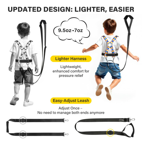 HOOMTREE Safety Walking Harness and Leash for Autism  Special Needs Ki