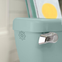 Ingenuity My Size Potty Pro, Infant Potty Training Toilet, Lifelike Flushing Sound, for Ages 18 Months, Up to 50 Pounds (Green)