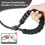 Reflective Slip Lead Dog Leash, Black 3