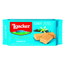 Loacker Vanilla Classic Wafer Biscuit, Pack of 25 x 45g