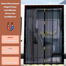 XCBYT Magnetic Car Side Door Sun Protection Magnetic Fly Screen AntiIn