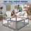 Foldable Baby Playpen  Portable Spacious  Sturdy Play Yard for Babies 3