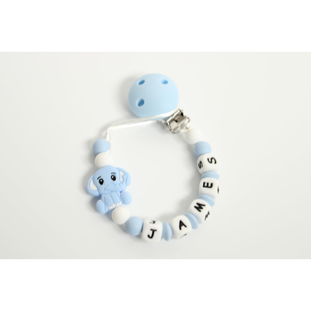 Personalised Silicone Dummy Clip