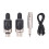 2X New UHF Wireless Mic Adapter XLR Transmitter & Receiver Converter Wireless Mic Rechargeable for Live Interview/Studio 3