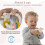 Sophie la Girafe Sophie la Girafe Sensory Teething Ring – 100 Natural Rubber MultiText 5