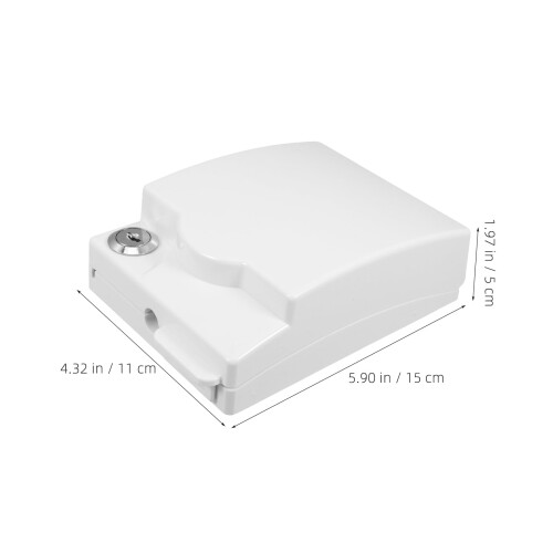 Warmhm Lockable Plug Socket Covers UK with Keys - Fits UK & US Standards 1