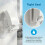 Warmhm Lockable Plug Socket Covers UK with Keys  Child Safety Plug Soc 4