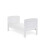 Obaby Obaby Grace Mini Cot Bed, White 6