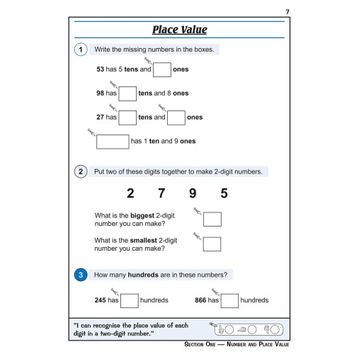 KS1 Maths Year 2 Targeted Study & Question Book (CGP Year 2 Maths) 2